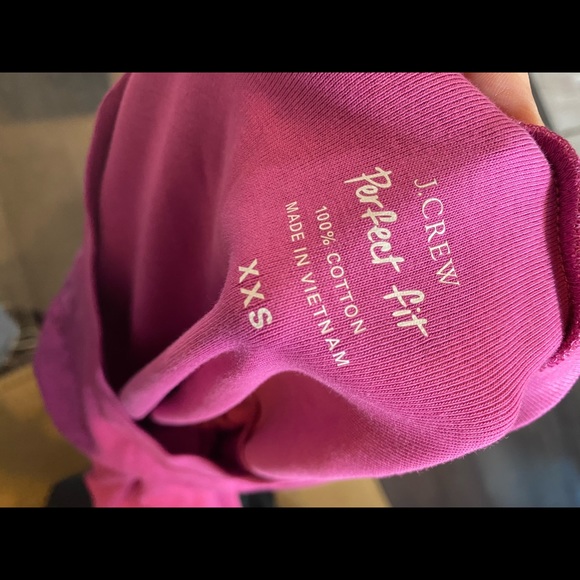 J Crew Ribbed Solid T-Shirt NWT - Picture 8 of 8